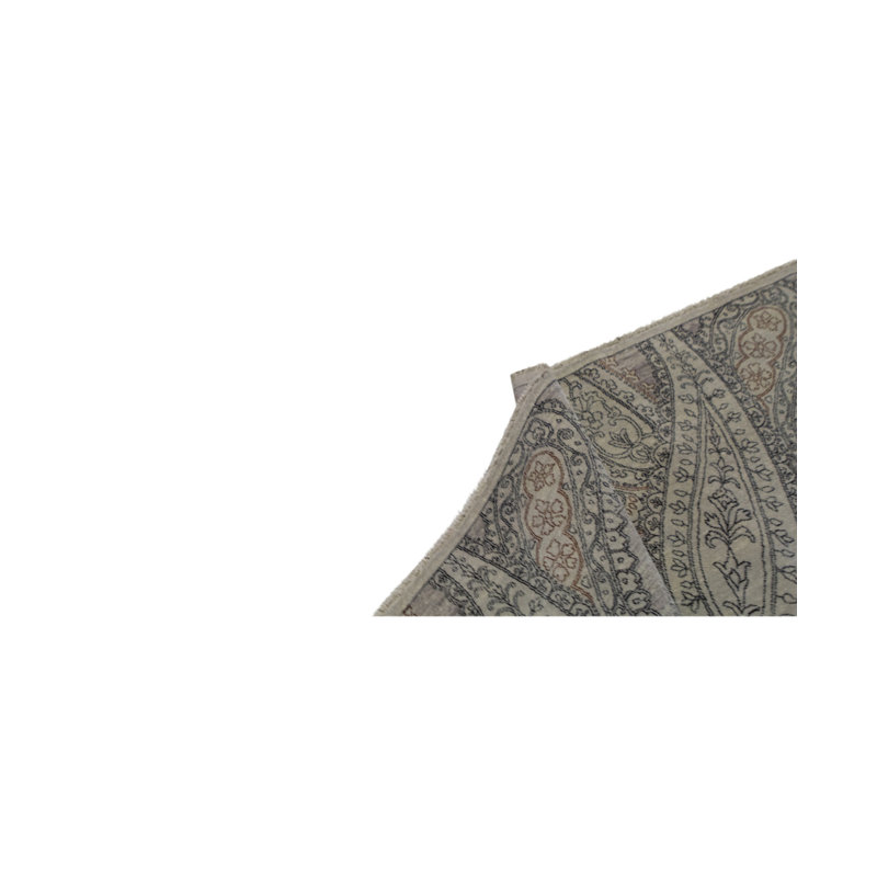 Ikatville Wool Paisley Area Rug