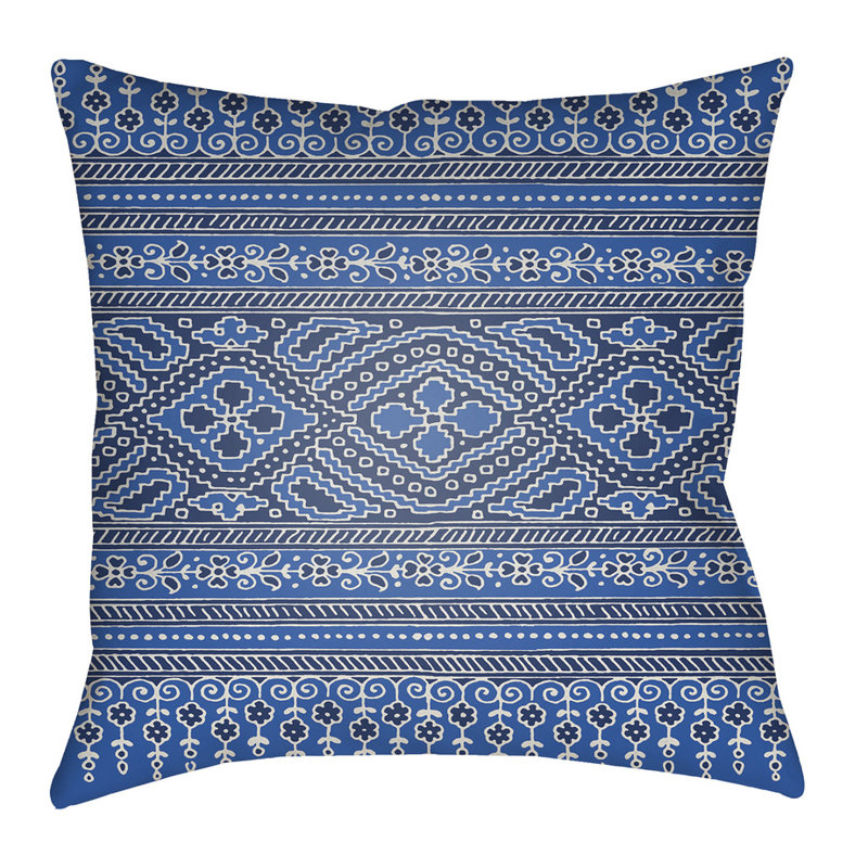 Indoor/Outdoor Throw Pillow, 20" H x 20" W x 4" D