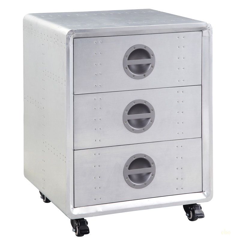 Armoire en aluminium à 3 tiroirs