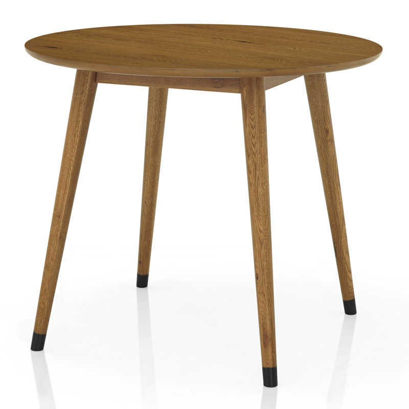 36" Round Dining Table, Oak