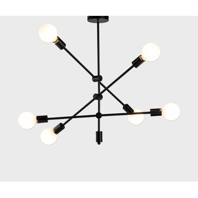 Lustre spoutnik moderne 6 lumières Newhouse