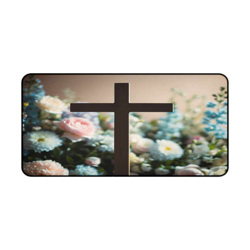 Polyester Desk Pad, 31.5x15.5