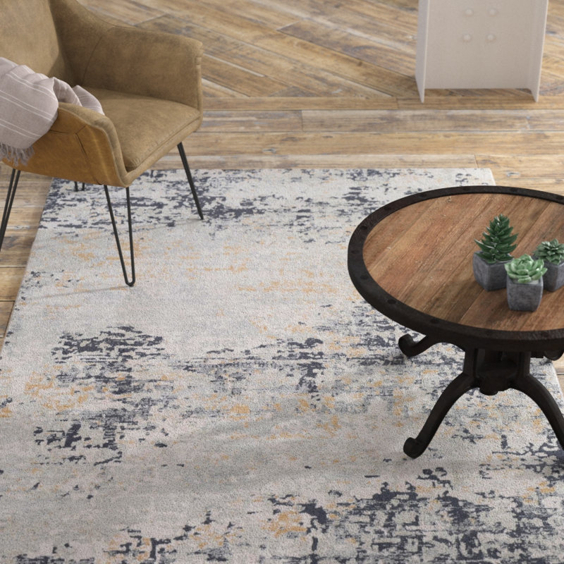 Anwen Abstract Indoor Rug, Rectangle 7'10" x 10'3"