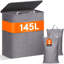 Bhargava Fabric Laundry Hamper with Handles-1139625628-1139625603