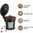 Zupora One Cup Caffeine Free No Flavor Coffee Coffee Filter