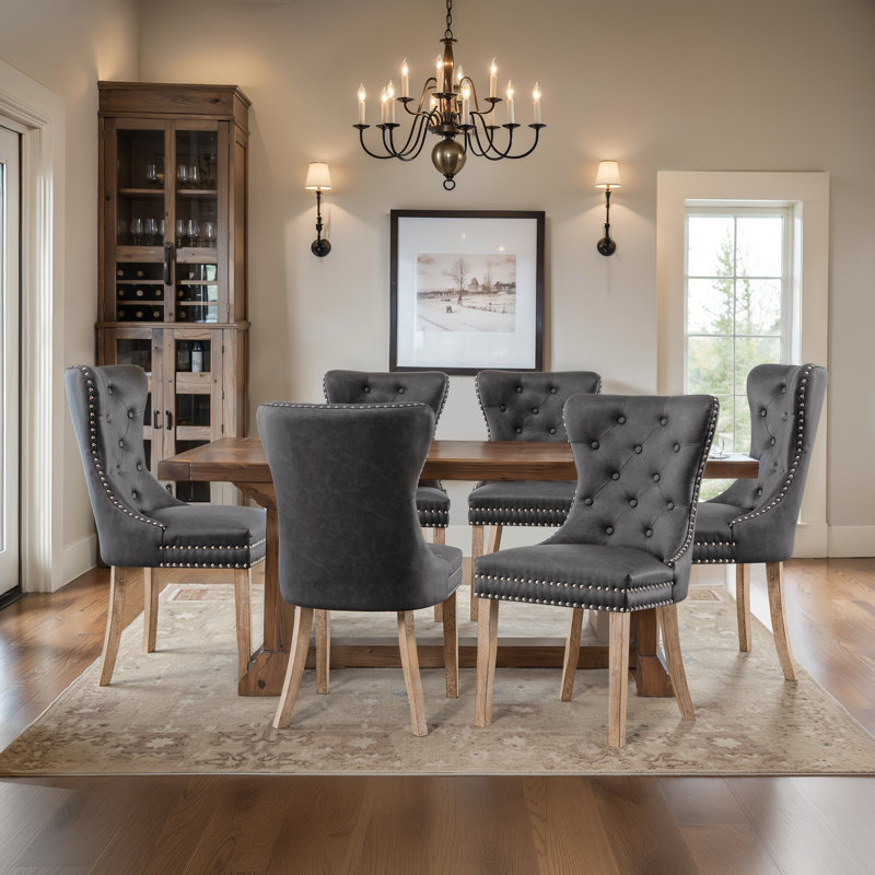 Gray/Natural Wood, 6