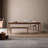 Simple large rectangular dining table-102025396