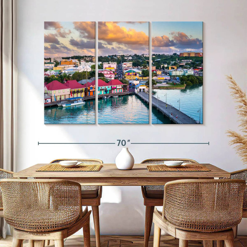 Sebbie St. John's, 42" H x 65" W