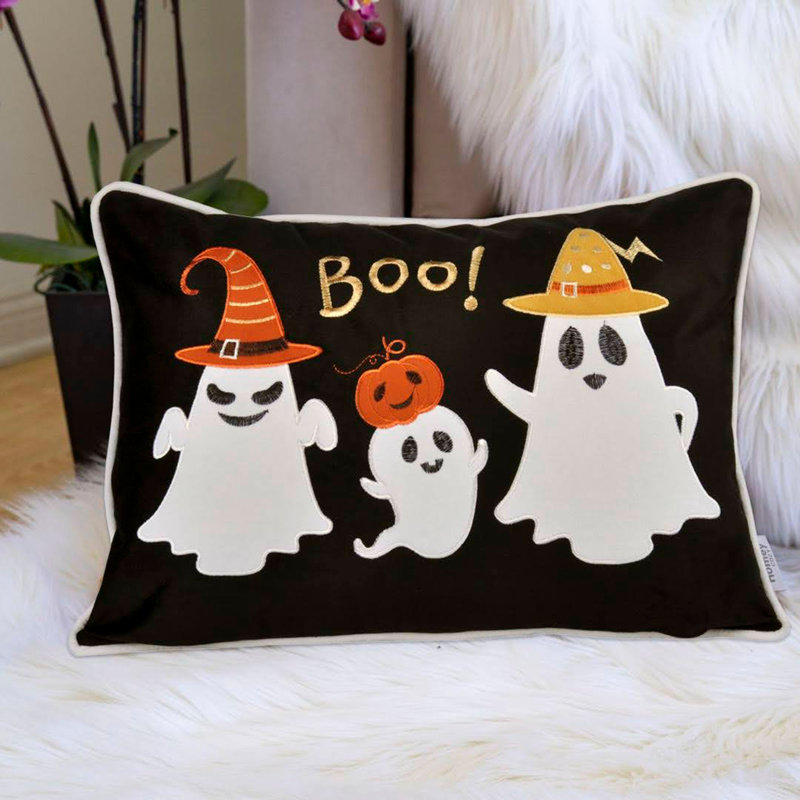 Halloween Themed Throw Pillow
