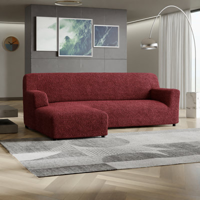 Housse extensible pour canapé modulaire - Facile à nettoyer et durable - Collection Comfort