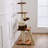 Brown 6-Tier Cat Condo Cat Tree