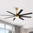 Jamii-Leigh 65/72/84 inch Large Indoor/Covered Outdoor Modern Ceiling Fan with Led Lights and Remote, 6-Speed, Reversible Quiet DC Motor, Timer, 8-ABS-Blade-548189011-548189007-539539265