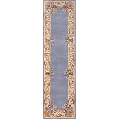 Akuji Wool Floral Indoor Rug