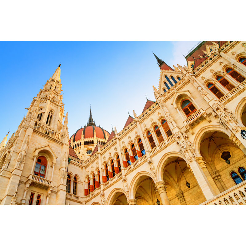 Arivaca Hungarian Parliament Building, Budapest - Wrapped Canvas Print, 61cm H x 91cm W x 3.8cm D