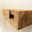 Tablette flottante en bois massif de Bellechester