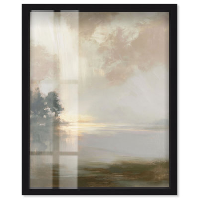 Décoration murale bord de mer Gloamed Light Shadowbox