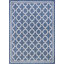 Tapis bleu à tissage plat Danesfield-633282727