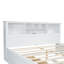 Lit plateforme en bois avec tête de lit multi-rangement, USB et tiroirs-888718