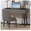 Bureau de table en pierre frittée de luxe clair avec tiroirs-1506454420