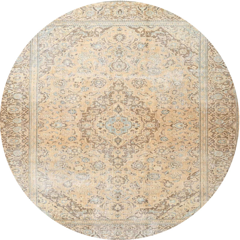 Codel Oriental Indoor Rug, Round 8'