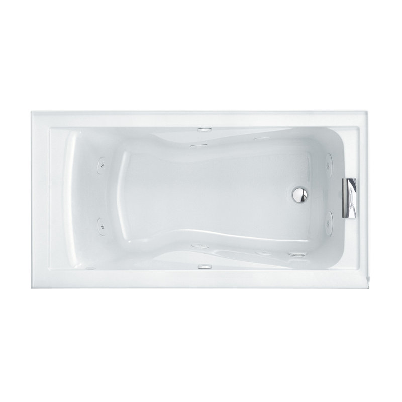 Evolution 60'' x 32'' Acrylic Bathtub, Arctic