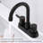 Bathroom faucet with 360 degree turn spout-115827555