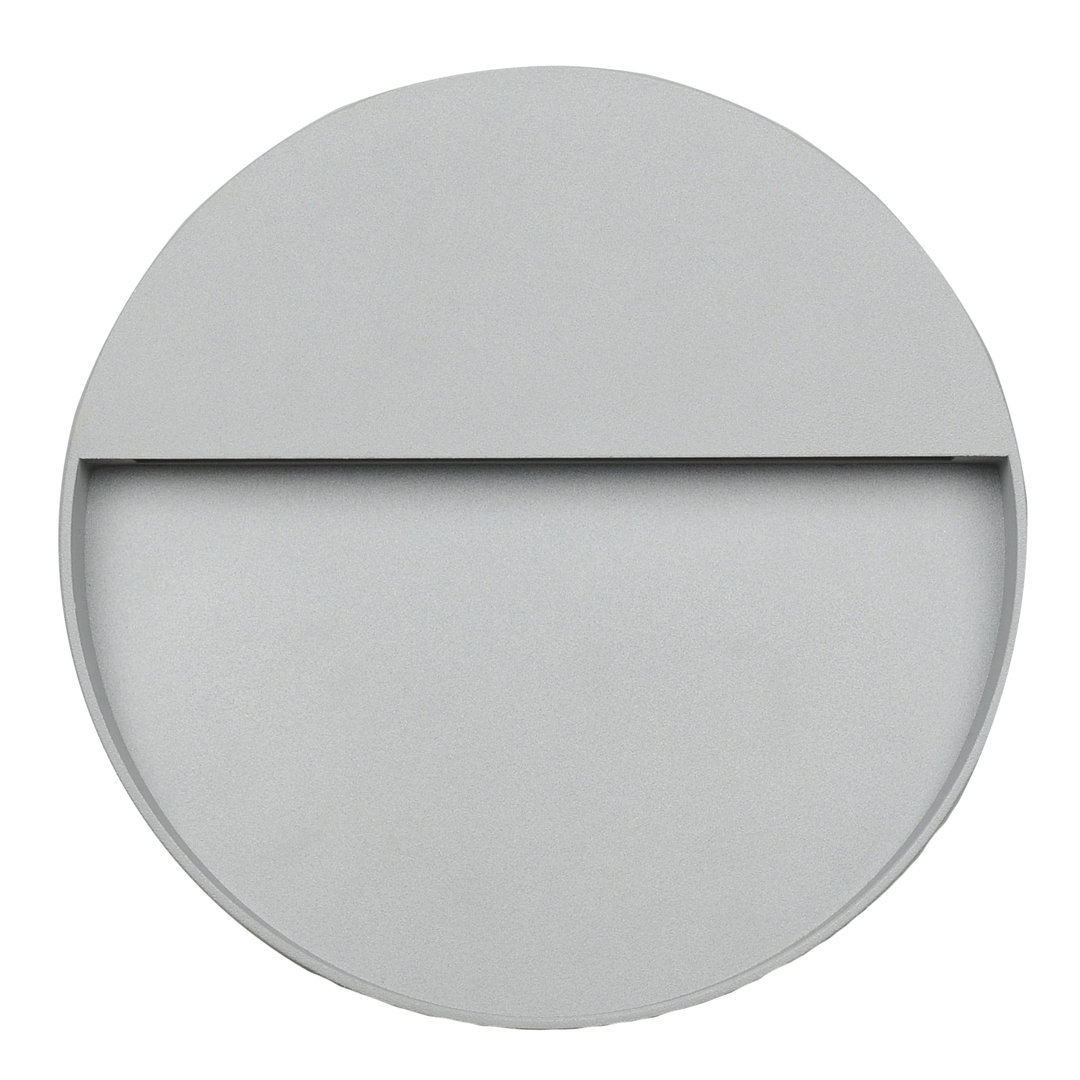 Berloz Grey 20 - Bulb 20cm H Integrated LED Outdoor Bulkhead Light