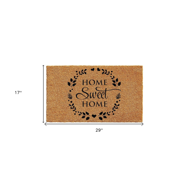Paillasson 17 po x 29 po Coir