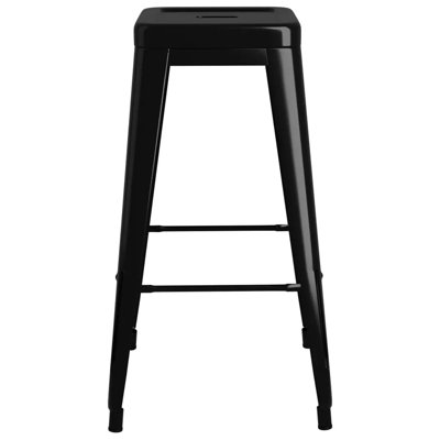 Adreille Counter Stool with Metal Frame