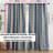 HLC.ME William Boho Damask Striped Patterned Window Back Tab Rod Pocket Curtains Bedroom - Light Blocking Darkening Window Panels, Set of 2 (Navy Blue, 52 W x 84 L)-115963723-115963719