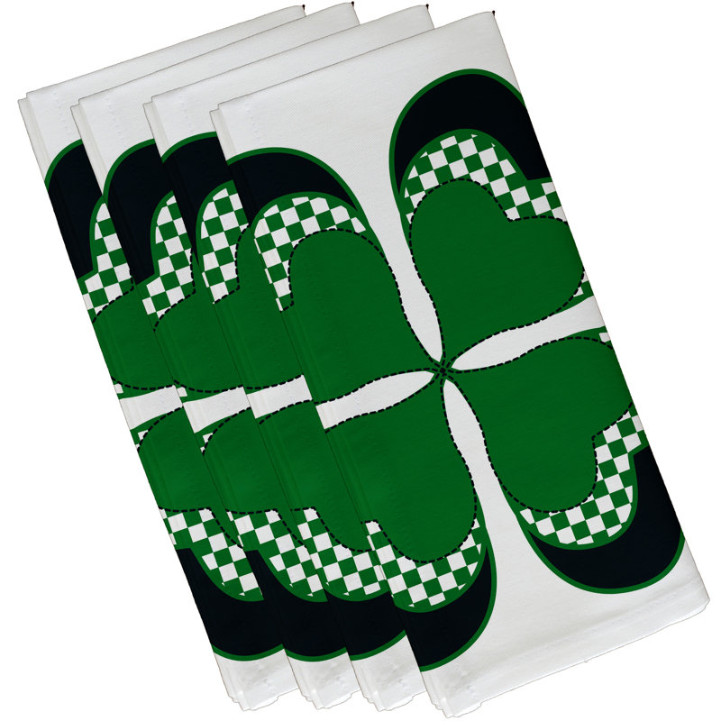 Serviette 22 po Clairemarie, Vert