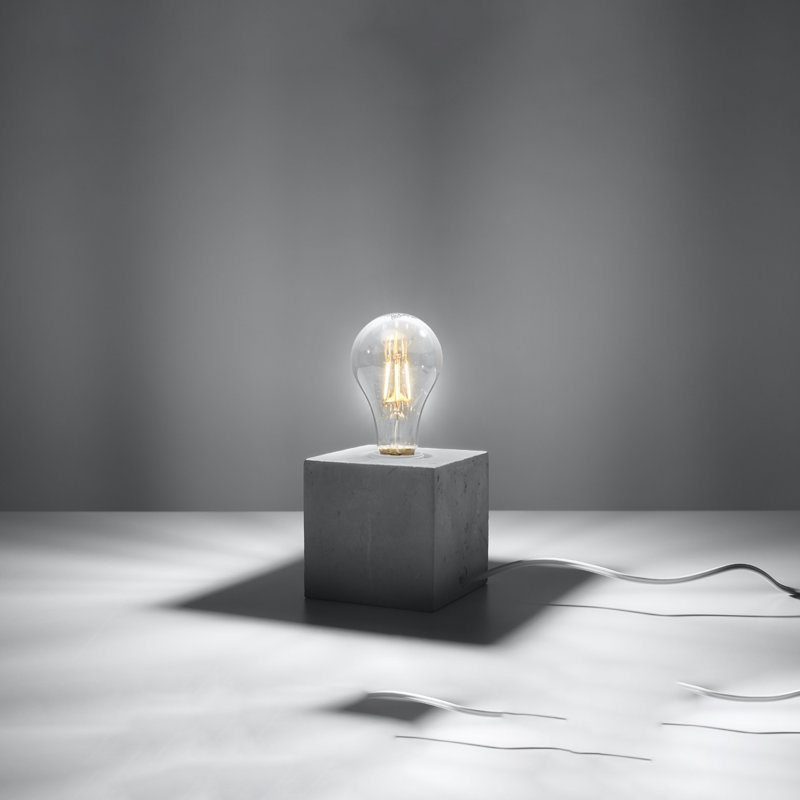 Brunhilde Concrete Novelty Lamp