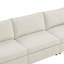 Canapé modulaire convertible en L avec rangement-128767099
