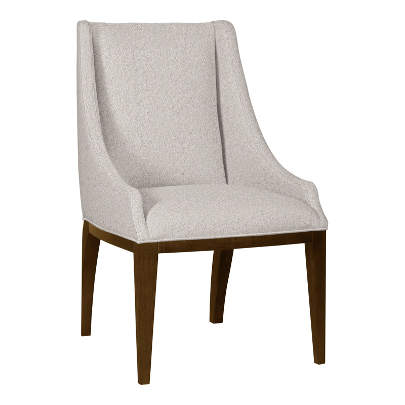 Ithaca By Thom Filicia 20'' H Upholstered Armchair, Navada granit, La Havane