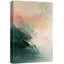 «Green Minimal Abstract Modern Paint Strokes», encadré frais, images de salon-101791675-101791676
