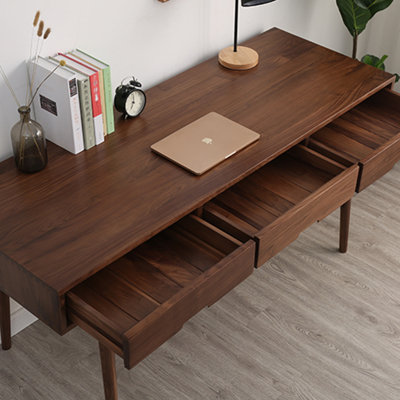 Simple log classic desks