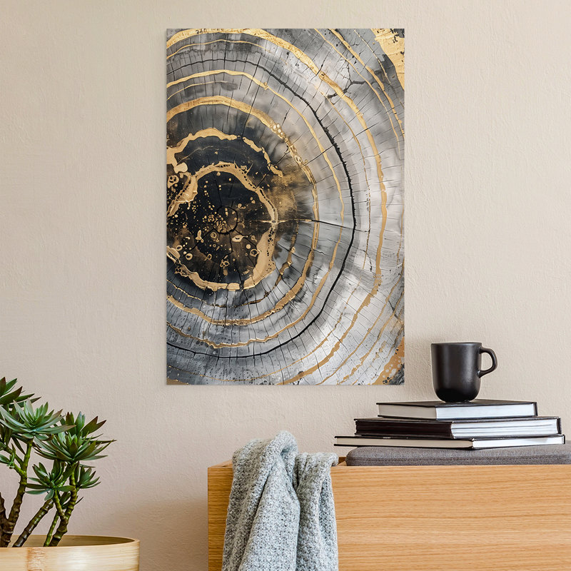 ABSTRACT Series CCLXXIX -Canvas Print Only - NOT FRAMED, 12" H x 8" W