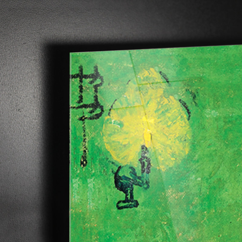 Gauguin's Chair by Vincent Van Gogh - Unframed Painting on Glass, 135cm H x 95cm W