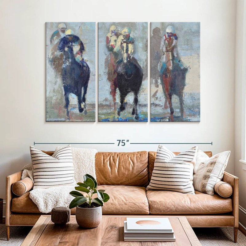 Sireci Thunder Run, 42" H x 65" W