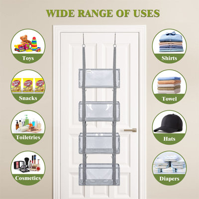 9 Pair Overdoor Shoe Organiser