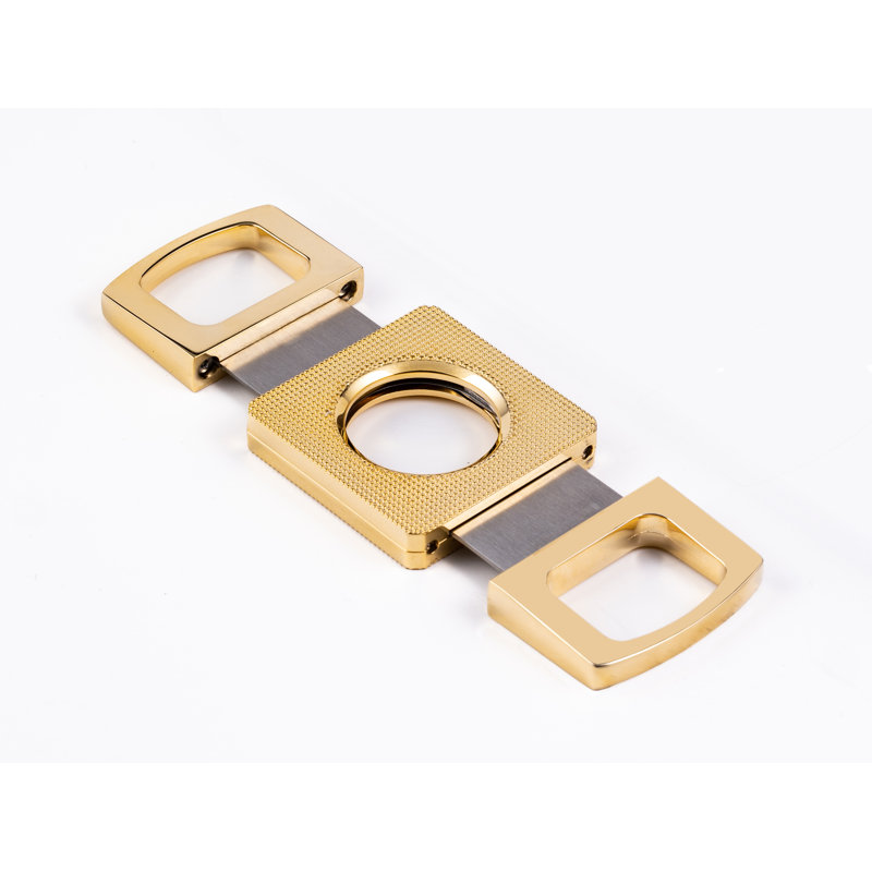 Accessoire pour fumer le coupe-cigare Jackson, Or poli