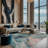 Machine Washable Blue Area Rug-668986114