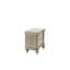 Table de chevet antique avec 2 tiroirs - Table de chevet moderne avec rangement 2 po