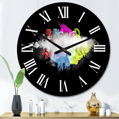 Horloge murale surdimensionnée