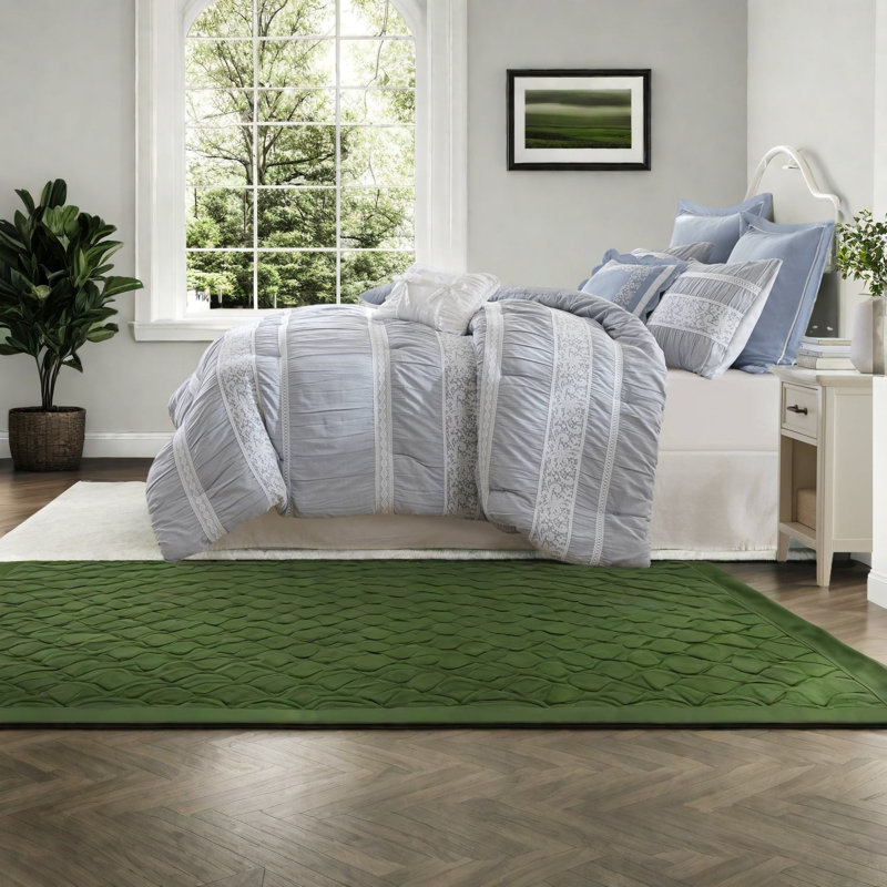 De literie pour très grand lit, jacquard en polyester style maison de campagne