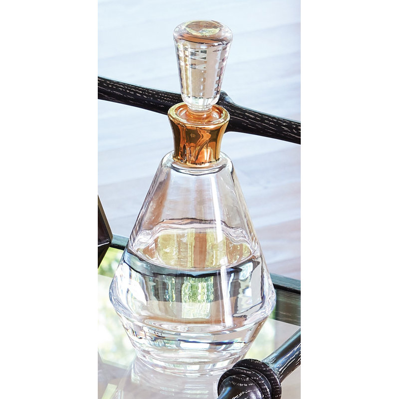 Prism Decanter-Gold