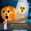 Spectre d'Halloween gonflable 8 pi avec miroir