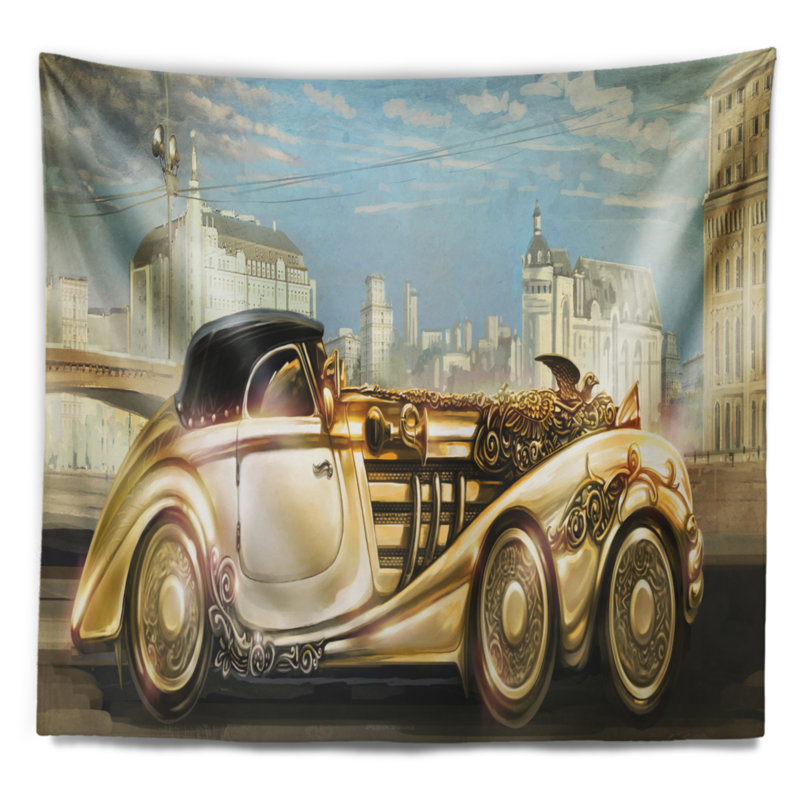 Polyester Tapestry, 50" H x 60" W