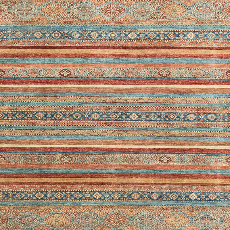 Abstract Indoor Rug, Square 7'