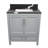 Haleyann 31 " W Freestanding Standard Free Standing 1 Single Vanity Bathroom Vanity With Engineered Quartz Top-1539737858-1539737917